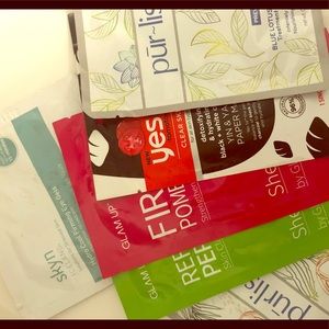 6 Face and eye masks